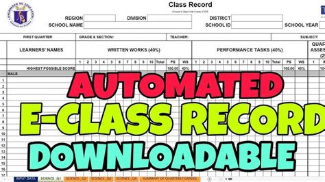 e record deped|The Electronic Class Record User Manual .